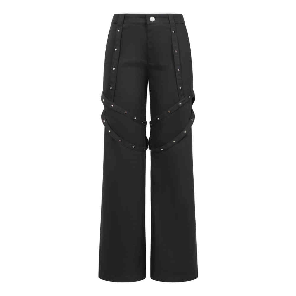 Banned - Esmeray Wide leg trousers - Black